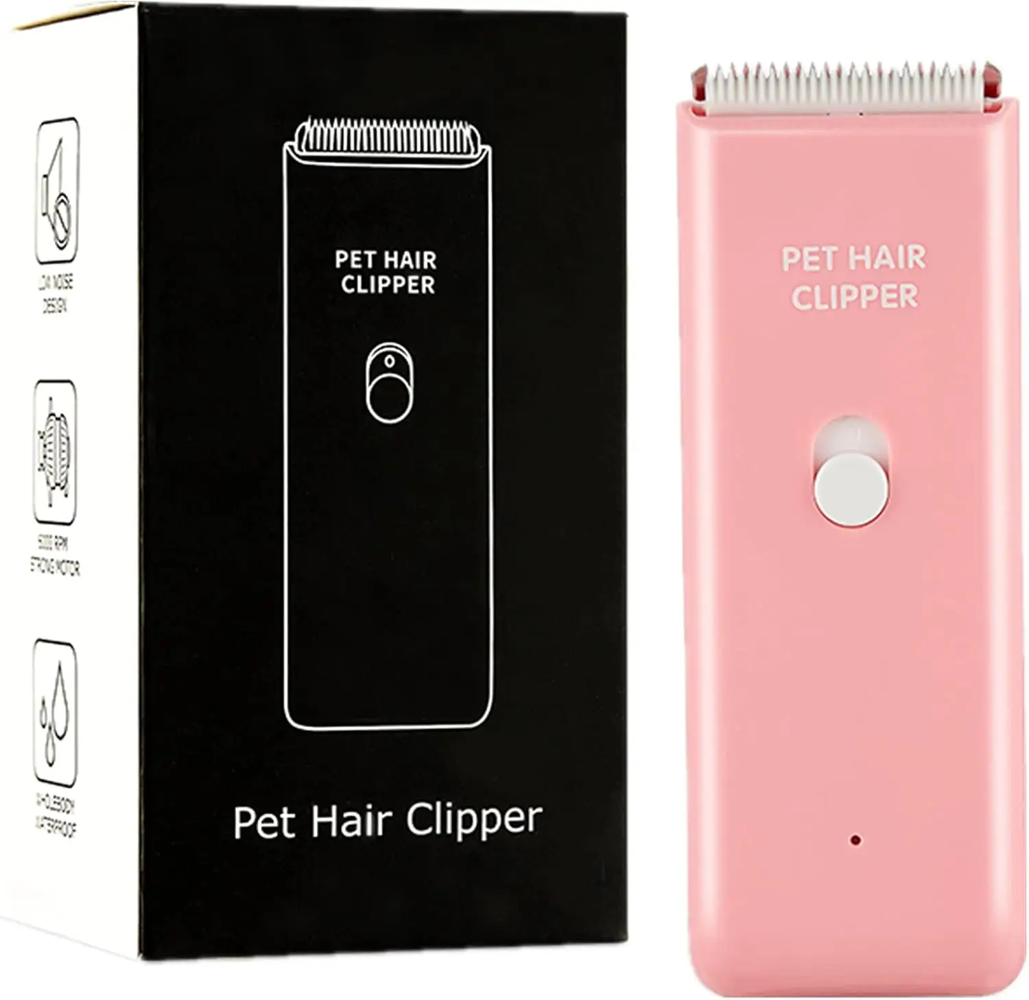 USB Rechargeable Pet Grooming Clipper, Low Noise Waterproof Trimmer for Dogs and Cats at Home
USB Rechargeable Pet Grooming Clipper, Low Noise Waterproof Trimmer for Dogs and Cats at Home