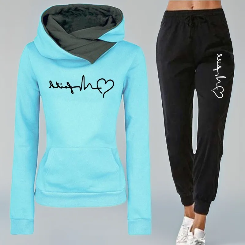 2025 New Arrival Women's Tracksuit Hoodie + Pants High Quality Fall/winter Casual Fashion Warm Outfit Female Sporty Jogging Suit
2025 New Arrival Women's Tracksuit Hoodie + Pants High Quality Fall/winter Casual Fashion Warm Outfit Female Sporty Jogging Suit