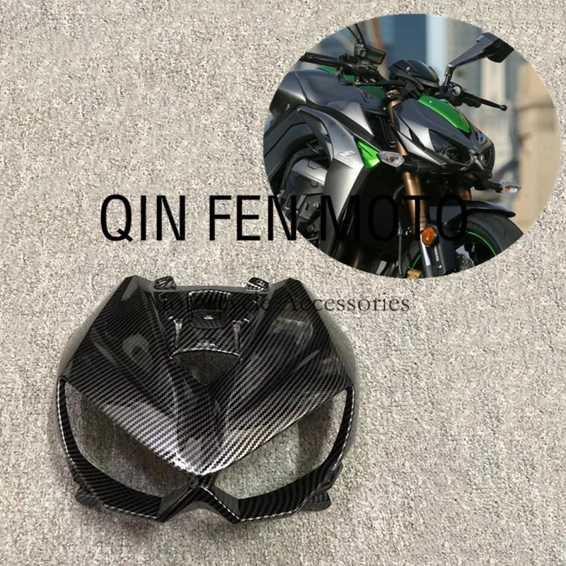 Motorcycle Upper Front Nose Headlight Cover Panel Fairing Cowl Fit For kawasaki Z1000 2014-2019 Carbon Fiber Paint
Motorcycle Upper Front Nose Headlight Cover Panel Fairing Cowl Fit For kawasaki Z1000 2014-2019 Carbon Fiber Paint