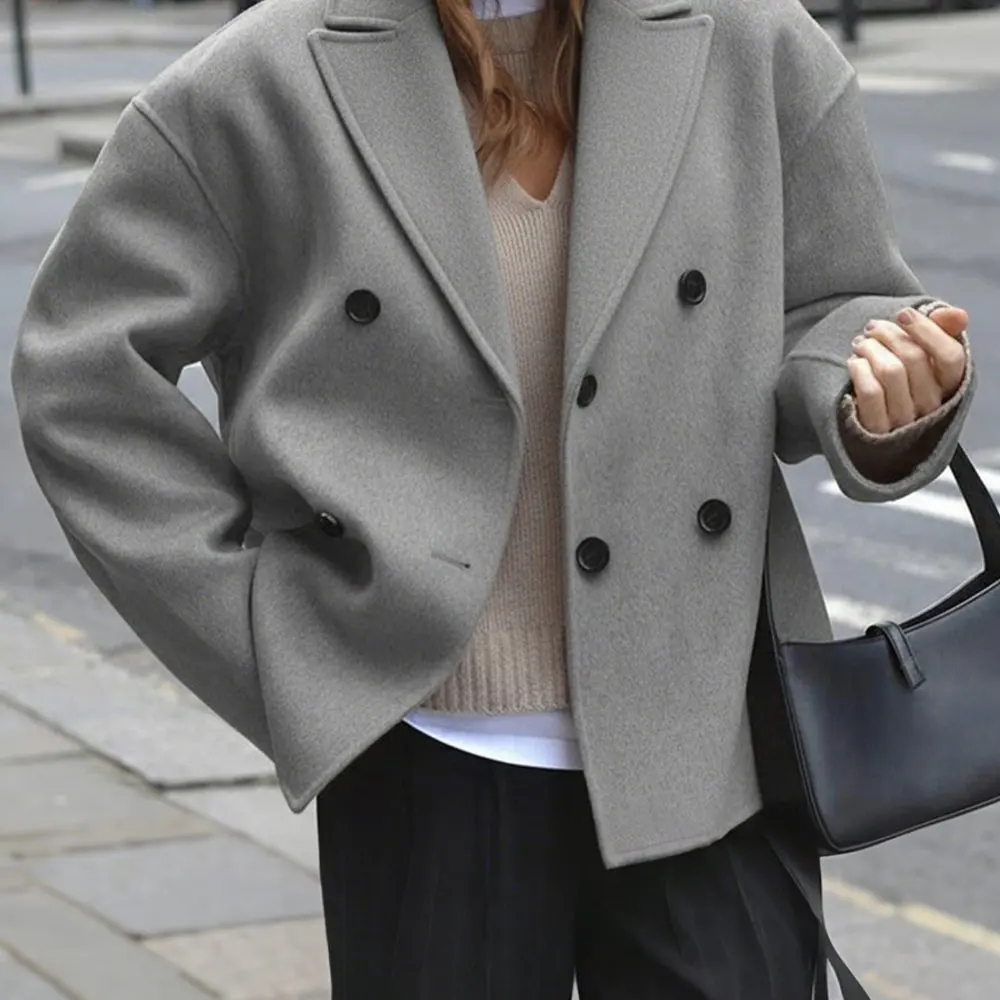 Осенне-зимний костюм прямого кроя с длинными рукавами, повседневный женский топ, модная деловая повседневная одежда
Осенне-зимний костюм прямого кроя с длинными рукавами, повседневный женский топ, модная деловая повседневная одежда