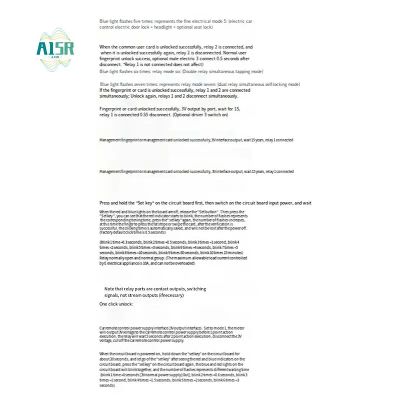 A15R-контроллер доступа по отпечаткам пальцев NFC, релейный модуль управления электрическим замком, IC-карта, индукционный переключатель, разблокировка для велосипеда «сделай сам» 
A15R-контроллер доступа по отпечаткам пальцев NFC, релейный модуль управления электрическим замком, IC-карта, индукционный переключатель, разблокировка для велосипеда «сделай сам»