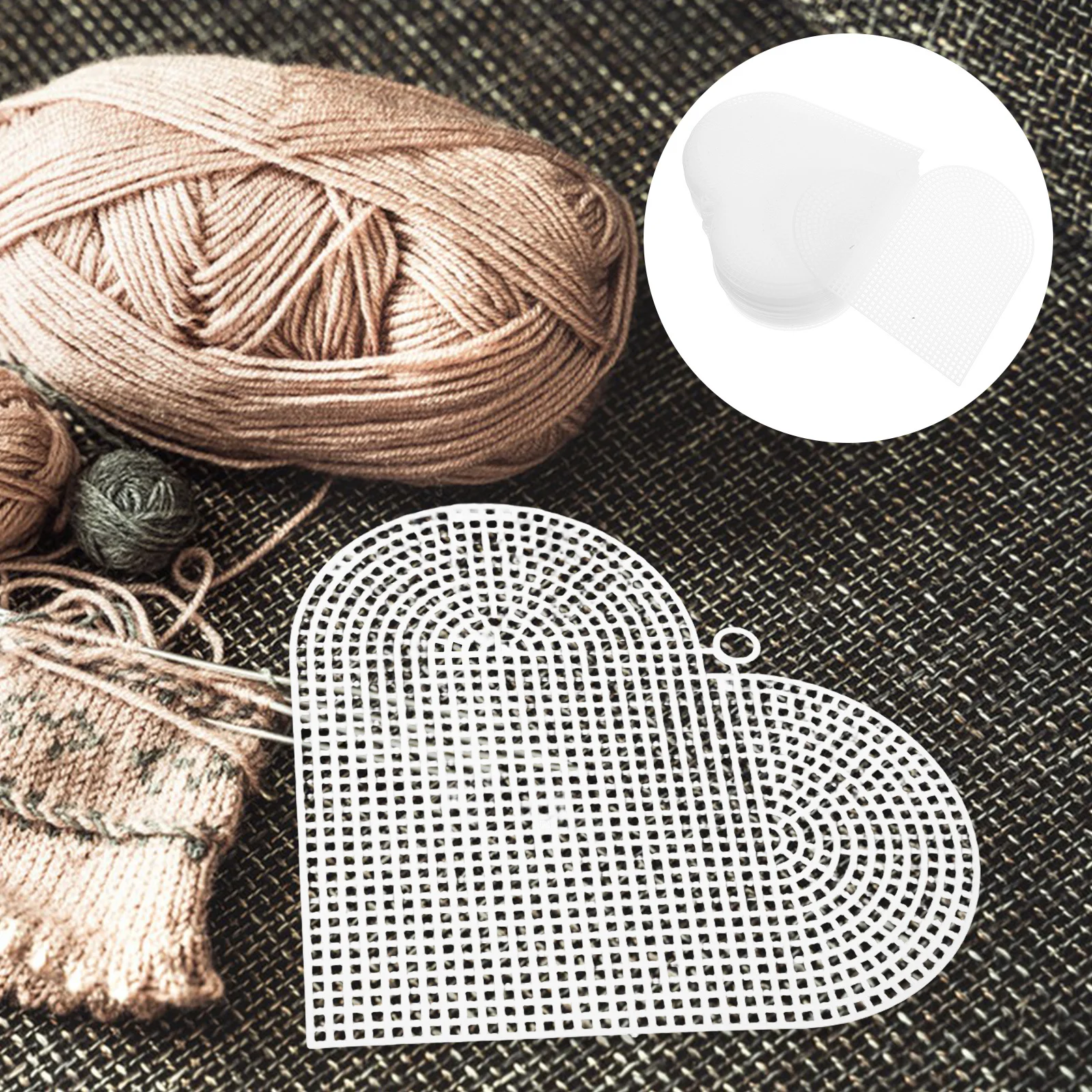 30Pcs Mesh Canvas Sheets Heart Shape White Blank for Embroidery Cross Stitch Knit Yarn Craft Supplies Needlepoint DIY Projects
30Pcs Mesh Canvas Sheets Heart Shape White Blank for Embroidery Cross Stitch Knit Yarn Craft Supplies Needlepoint DIY Projects