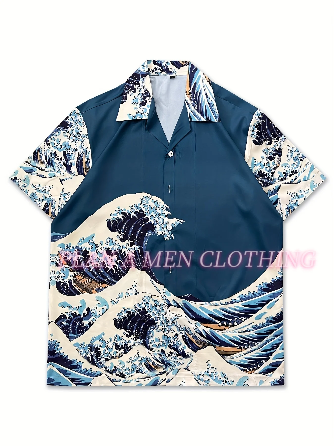 summer men Wave print Print Hawaiian Shirt Men Summer Street Short Sleeve Tops Shirts Casual Loose Lapel Blouse men Clothes
summer men Wave print Print Hawaiian Shirt Men Summer Street Short Sleeve Tops Shirts Casual Loose Lapel Blouse men Clothes