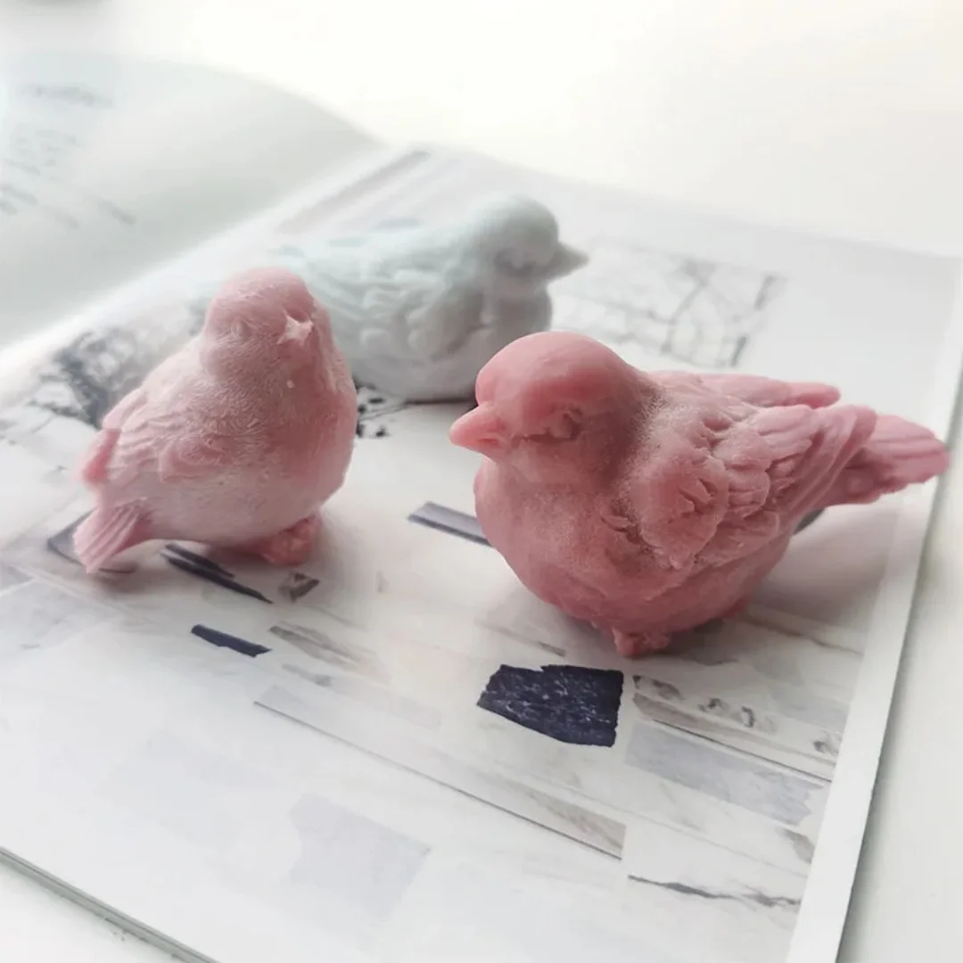 3D Bird Candle Silicone Mold Creative Aromatherapy Gypsum Animal Desktop Decoration Plaster Craft Mold
3D Bird Candle Silicone Mold Creative Aromatherapy Gypsum Animal Desktop Decoration Plaster Craft Mold