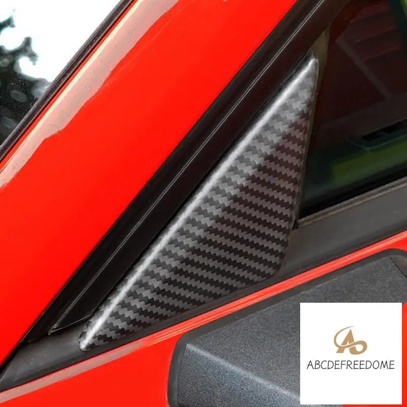 Real Carbon Fiber Car Front Window Side Triangle A Pillar Panel Trim For Ford Mustang 2024+ Accessories
Real Carbon Fiber Car Front Window Side Triangle A Pillar Panel Trim For Ford Mustang 2024+ Accessories