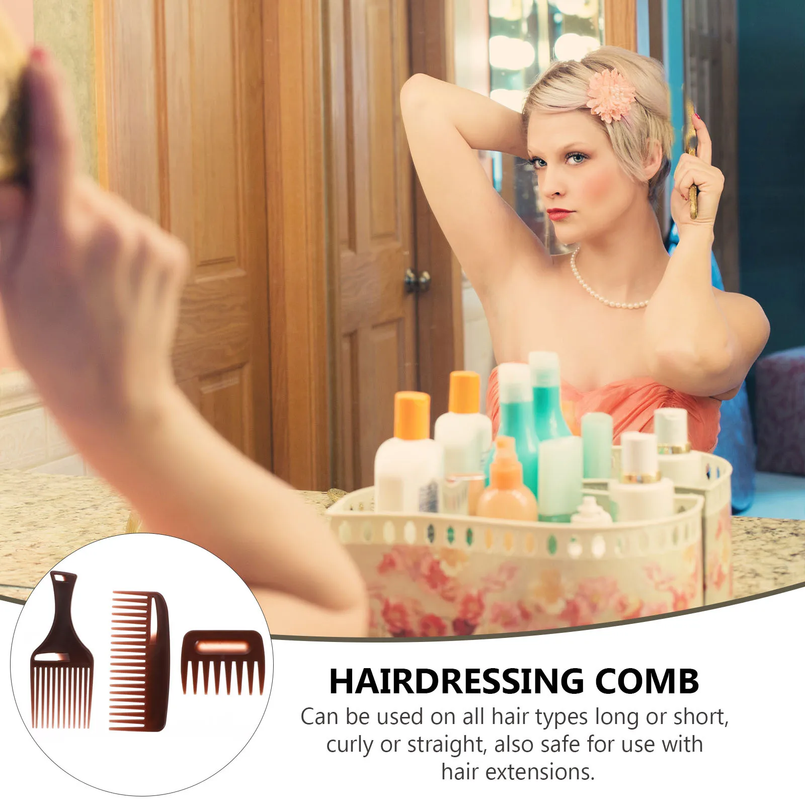 3Pcs Premium Styling Comb Set Wide Tooth Hairdressing Tool for Salon Home Use DIY Hairstyle Massaging Grooming Gift
3Pcs Premium Styling Comb Set Wide Tooth Hairdressing Tool for Salon Home Use DIY Hairstyle Massaging Grooming Gift