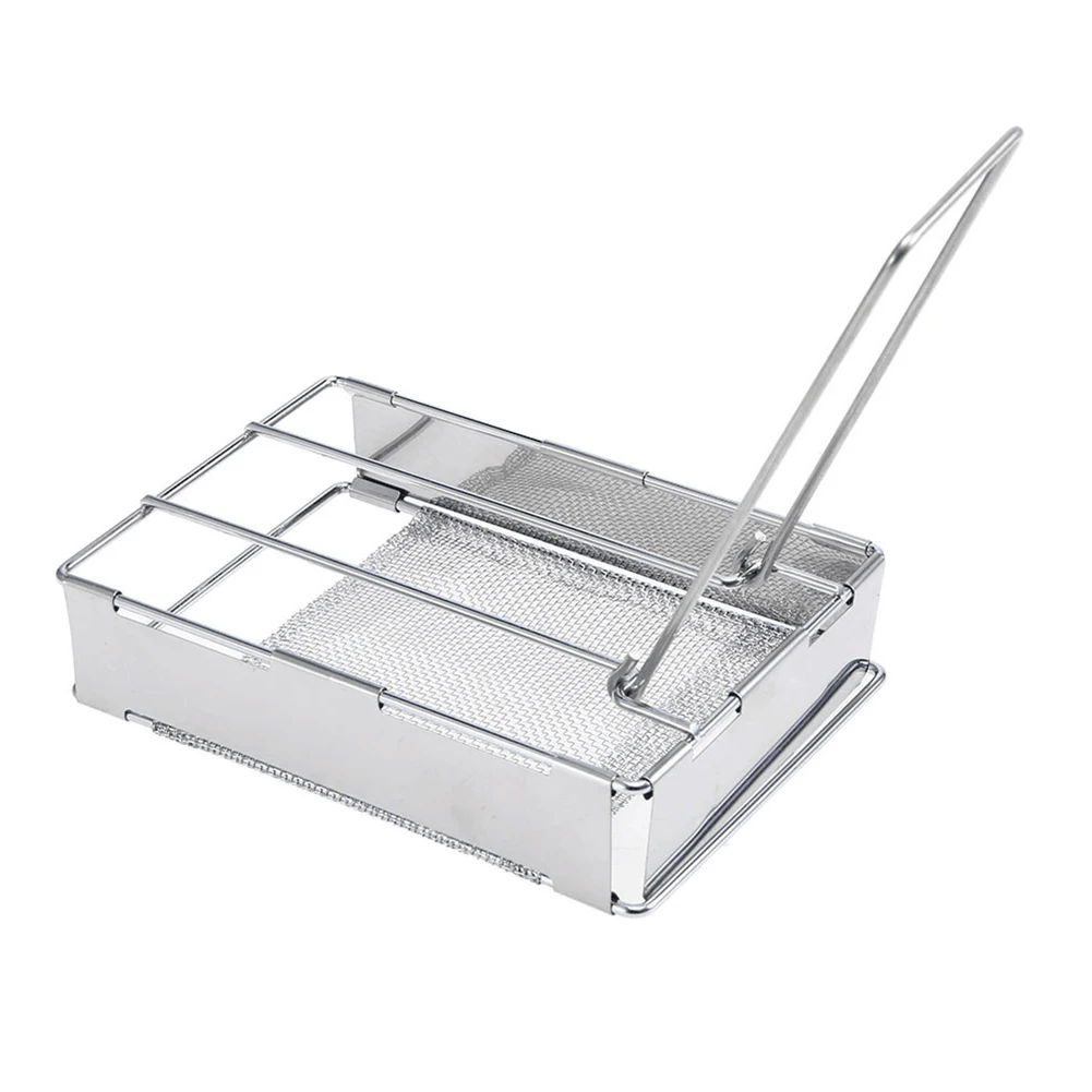 1pc Bread Toaster Foldable Stainless Steel Toaster Plate Camping Bread Toaster Grill 28*11.3*5.2cm Stainless Steel Kitchen Parts
1pc Bread Toaster Foldable Stainless Steel Toaster Plate Camping Bread Toaster Grill 28*11.3*5.2cm Stainless Steel Kitchen Parts