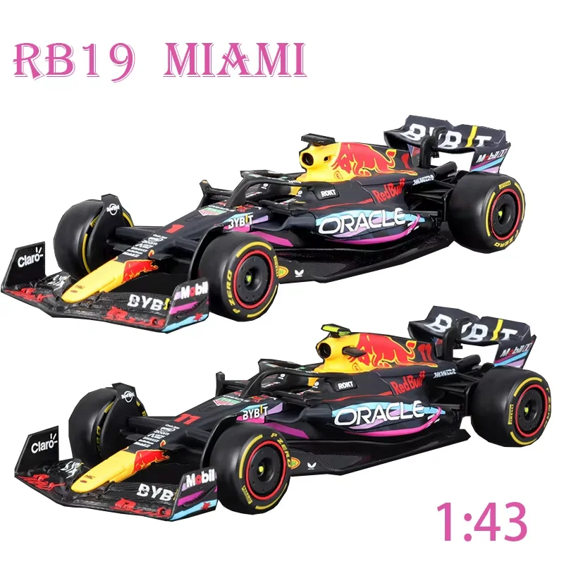 Bburago 1:43 2023 F1 Red Bull RB19 Alloy Car Formula Racing Diecast Model Toy Collection Gifts Verstappen Miami RB 19
Bburago 1:43 2023 F1 Red Bull RB19 Alloy Car Formula Racing Diecast Model Toy Collection Gifts Verstappen Miami RB 19