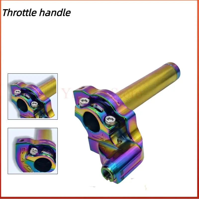 CNC aluminum adjustable motorcycle throttle grip, capable of rapid rotation, suitable for ATV UTV retrofit accessories
CNC aluminum adjustable motorcycle throttle grip, capable of rapid rotation, suitable for ATV UTV retrofit accessories