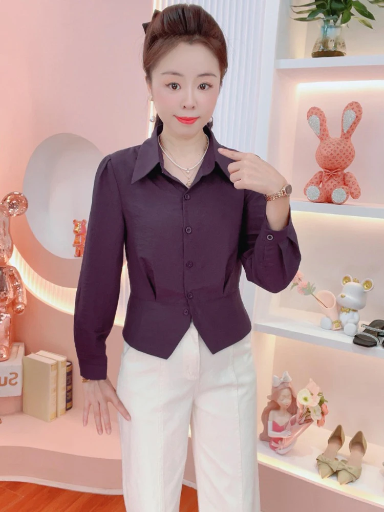 Casual Slim Fit Mom irt Women's Spring Autumn New Sle Meat Concealing Hemline Split Meat Covering Top Commuting Simple Fa...
Casual Slim Fit Mom irt Women's Spring Autumn New Sle Meat Concealing Hemline Split Meat Covering Top Commuting Simple Fa...