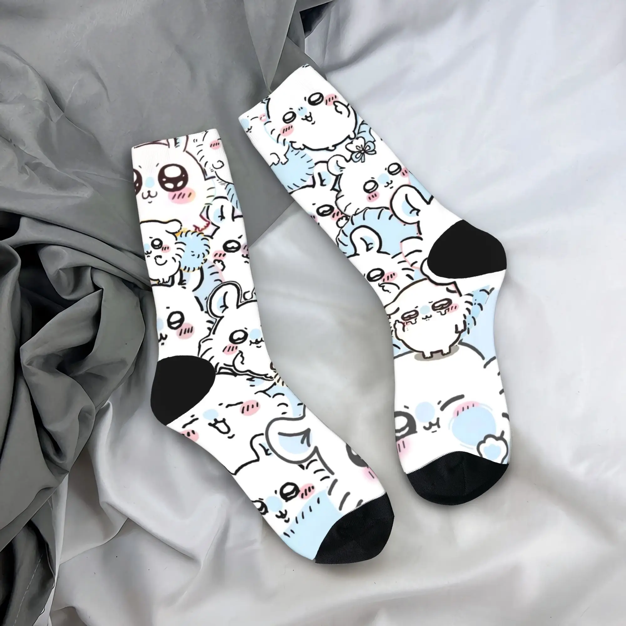 Harajuku Chiikawas Momonga Soccer Socks Polyester Middle Tube Socks for Unisex Sweat Absorbing
Harajuku Chiikawas Momonga Soccer Socks Polyester Middle Tube Socks for Unisex Sweat Absorbing