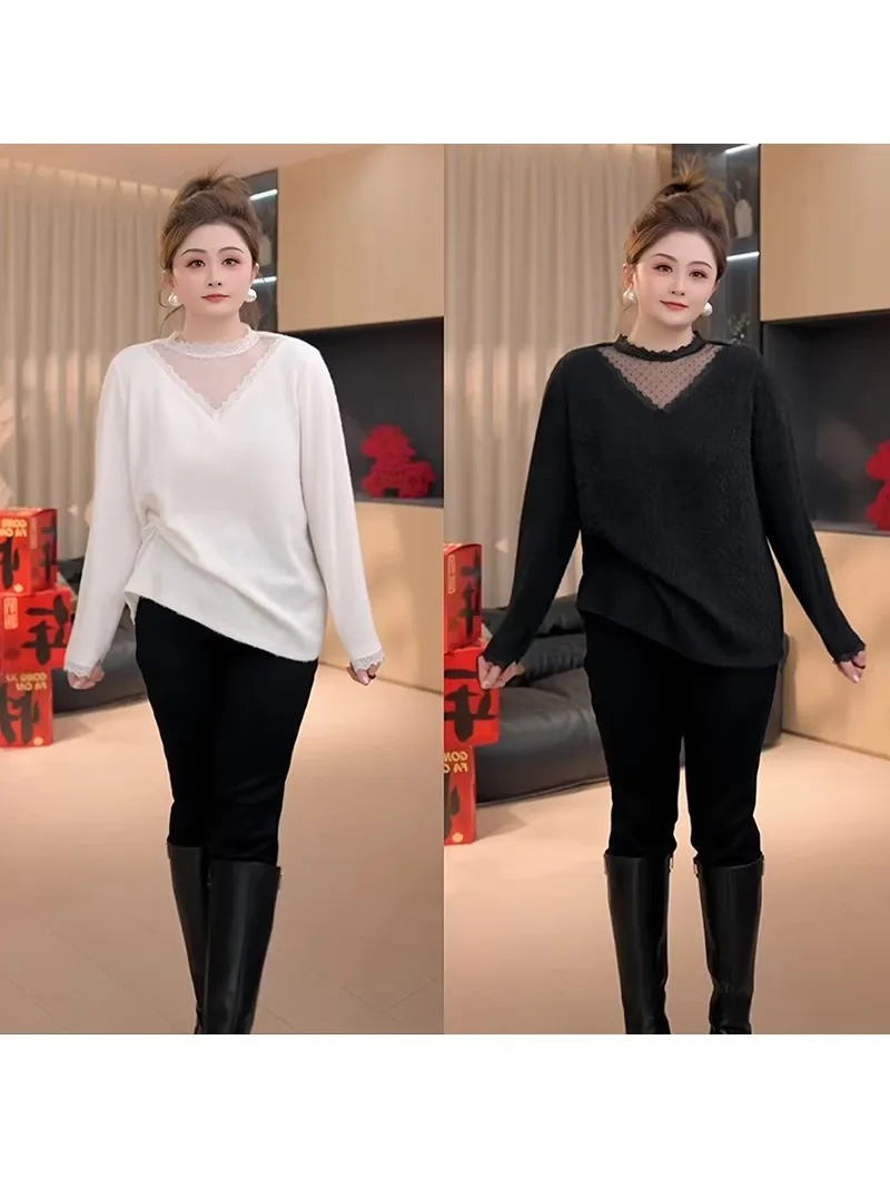 Женский кружевной топ Ele plus Size Fce Sensation Long Sve Top для девочек больших размеров из полиэфирного волокна Thiened Winter irt
Женский кружевной топ Ele plus Size Fce Sensation Long Sve Top для девочек больших размеров из полиэфирного волокна Thiened Winter irt