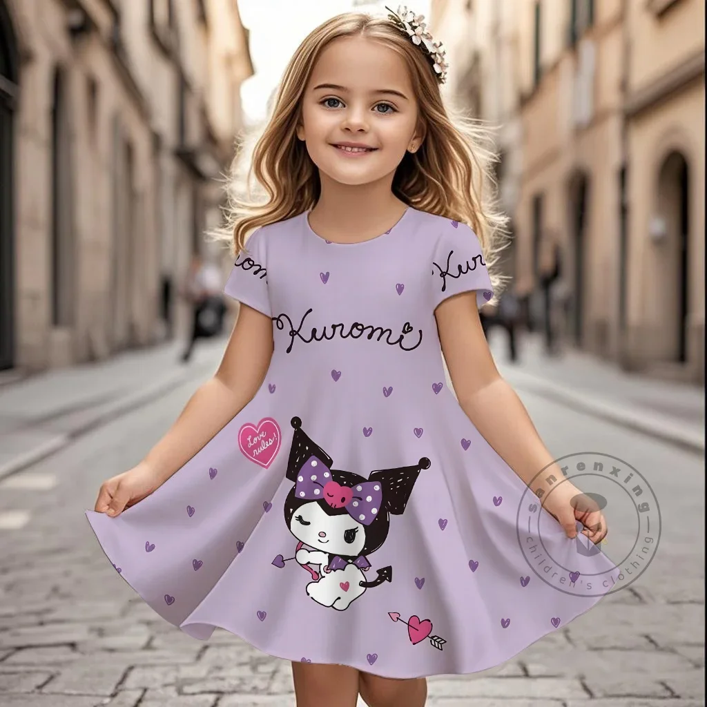 Новое летнее платье для девочек, модное милое платье с 3D принтом «Hello Kitty», детская одежда принцессы с короткими рукавами
Новое летнее платье для девочек, модное милое платье с 3D принтом «Hello Kitty», детская одежда принцессы с короткими рукавами