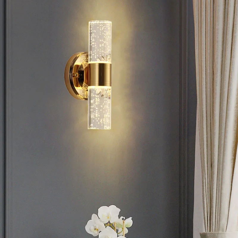 Nordic Creative Modern Living Room Background Wall Light Bedroom Bedlight Crystal Personalized Corridor Home Interior Decoration
Nordic Creative Modern Living Room Background Wall Light Bedroom Bedlight Crystal Personalized Corridor Home Interior Decoration