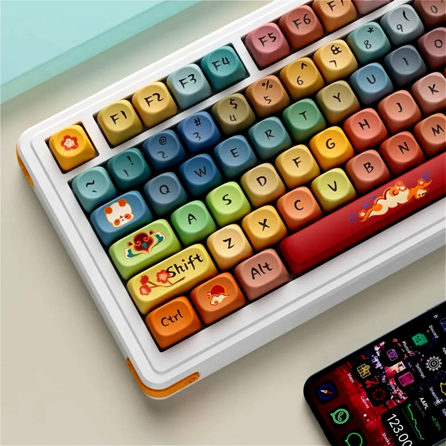 Little Panda Original Keycaps PBT Small Full Set OQO Height Keycaps for XM Switch Gaming Mechanical Keyboards
Little Panda Original Keycaps PBT Small Full Set OQO Height Keycaps for XM Switch Gaming Mechanical Keyboards