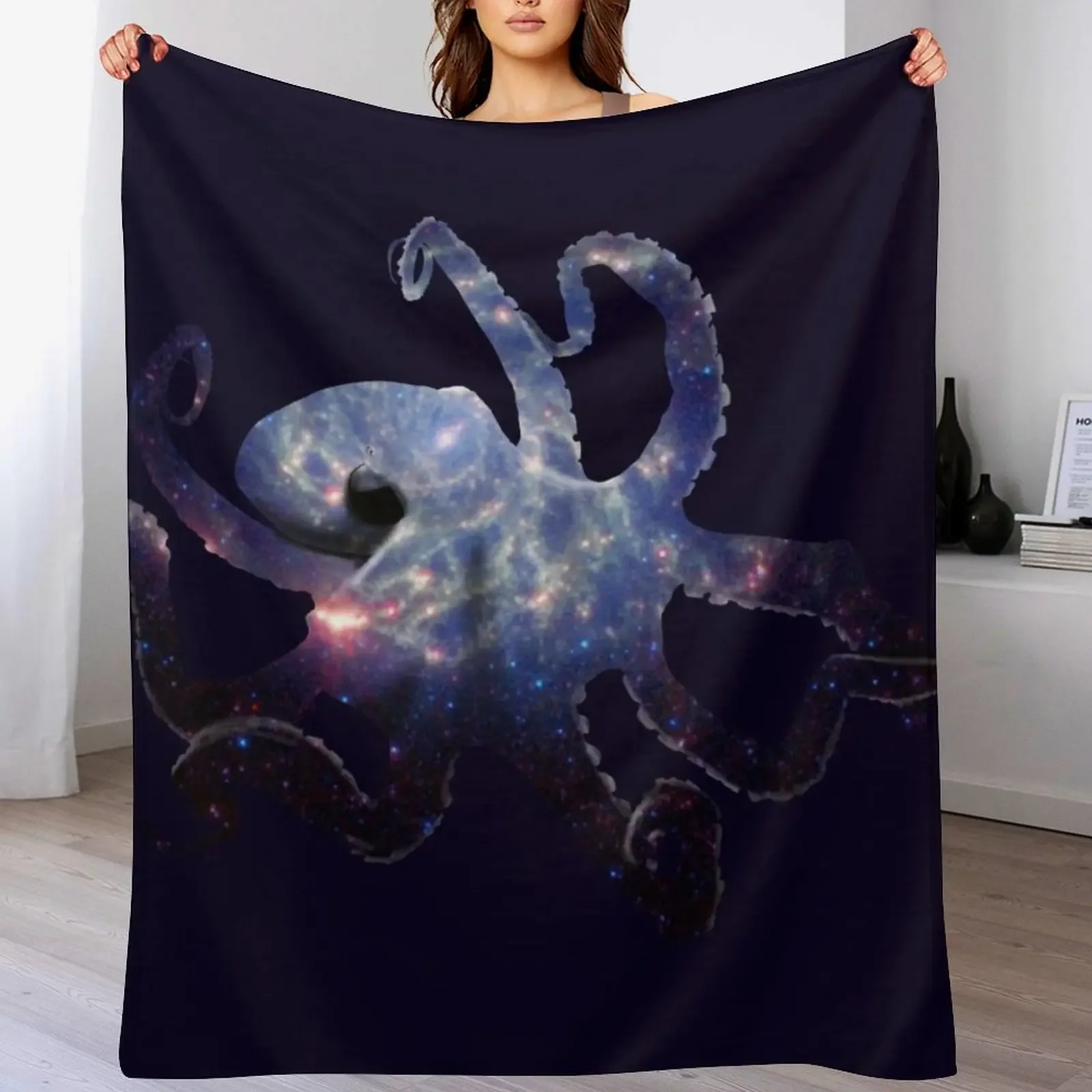 Galaxy Octopus Throw Blanket Cozy Warm Blanket for Bed Room Decor
Galaxy Octopus Throw Blanket Cozy Warm Blanket for Bed Room Decor