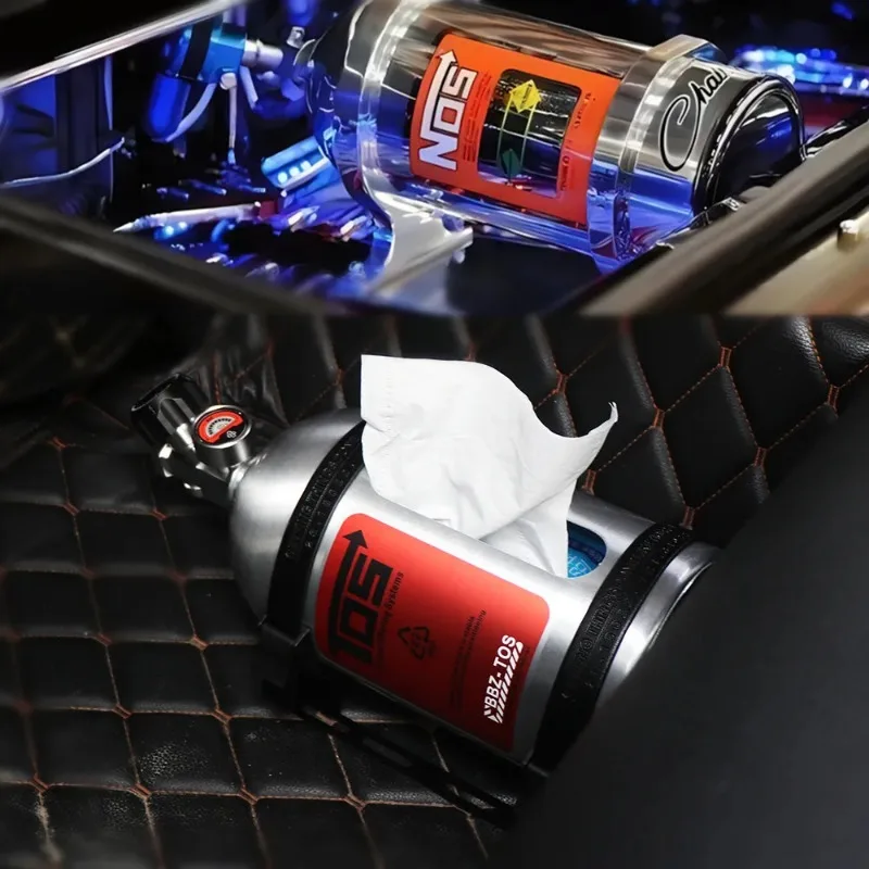 Suitable for New Nos Nitrogen System Tissue Box, Car Decoration Tissue Box Car Interior Decoration Tissue Storage Box
Suitable for New Nos Nitrogen System Tissue Box, Car Decoration Tissue Box Car Interior Decoration Tissue Storage Box