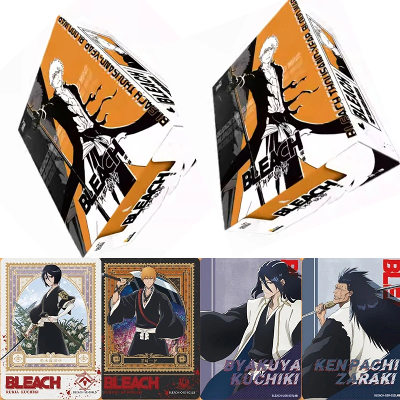 Коллекционные карты KAYOU BLEACH Kyoukai Thousand-Year Blood War Arc Guardian — стихотворение судьбы 1st Wave, периферийные устройства аниме, подарки 
Коллекционные карты KAYOU BLEACH Kyoukai Thousand-Year Blood War Arc Guardian — стихотворение судьбы 1st Wave, периферийные устройства аниме, подарки