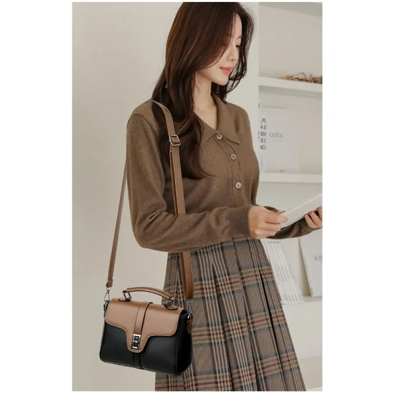 New Crossbody Bag for Women Genuine Leather Shoulder Bags with Adjustable Strap Big Capacity Ladies Bag E5894
New Crossbody Bag for Women Genuine Leather Shoulder Bags with Adjustable Strap Big Capacity Ladies Bag E5894