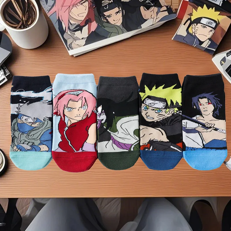 Bandai 5Pair/Pack Series Naruto Anime Four Seasons Ankle Sock Naruto Themed Socks
Bandai 5Pair/Pack Series Naruto Anime Four Seasons Ankle Sock Naruto Themed Socks
