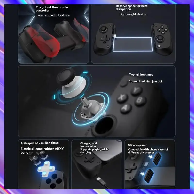 A24U For Gamesir X5 Lite Mobile Gaming Controller For Android & Iphone Hall Effect Joystick Portable Gamepad
A24U For Gamesir X5 Lite Mobile Gaming Controller For Android & Iphone Hall Effect Joystick Portable Gamepad