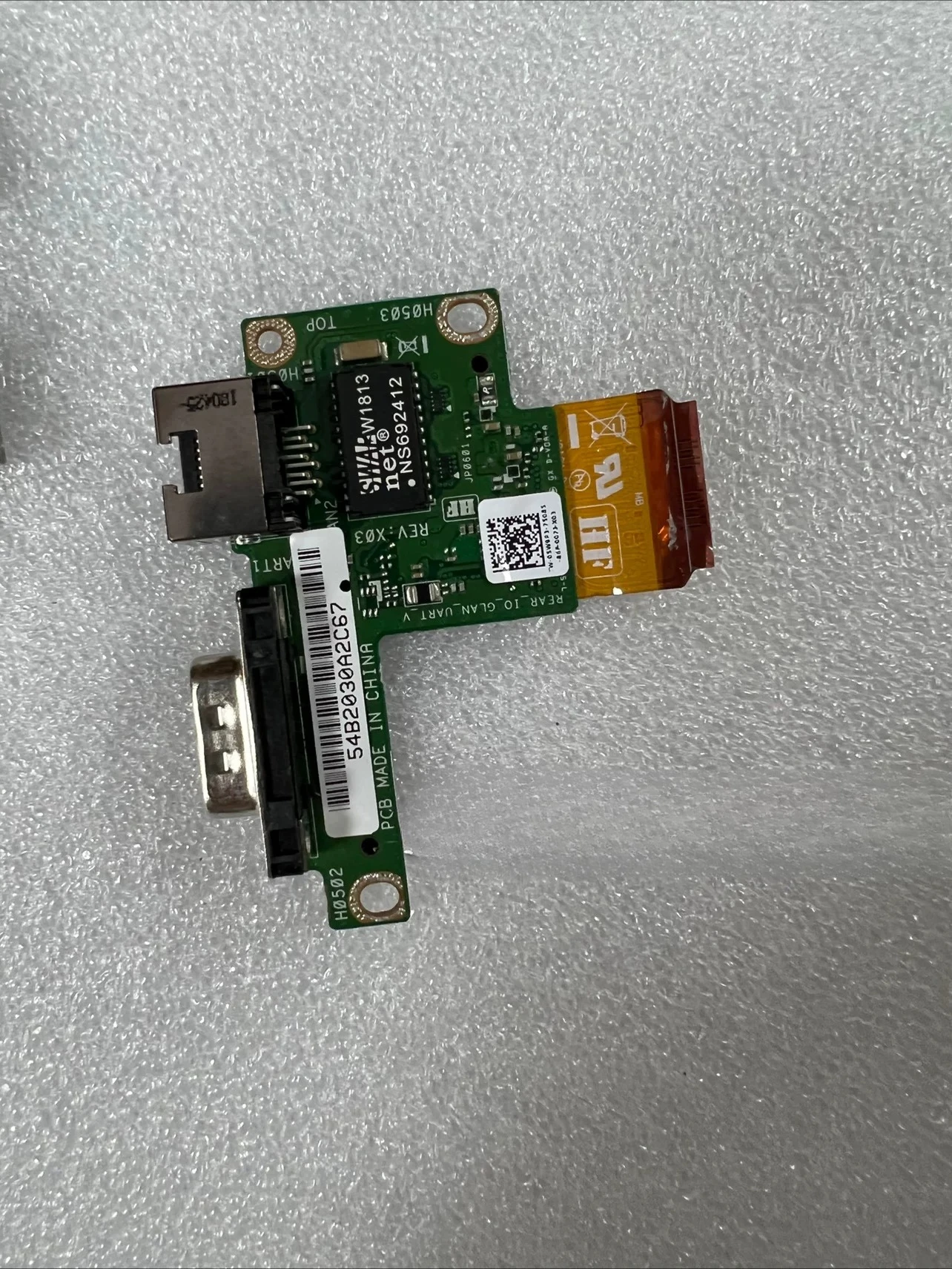For Dell Original Latitude Network Card Port USB Small Board CN-05W9P3
For Dell Original Latitude Network Card Port USB Small Board CN-05W9P3