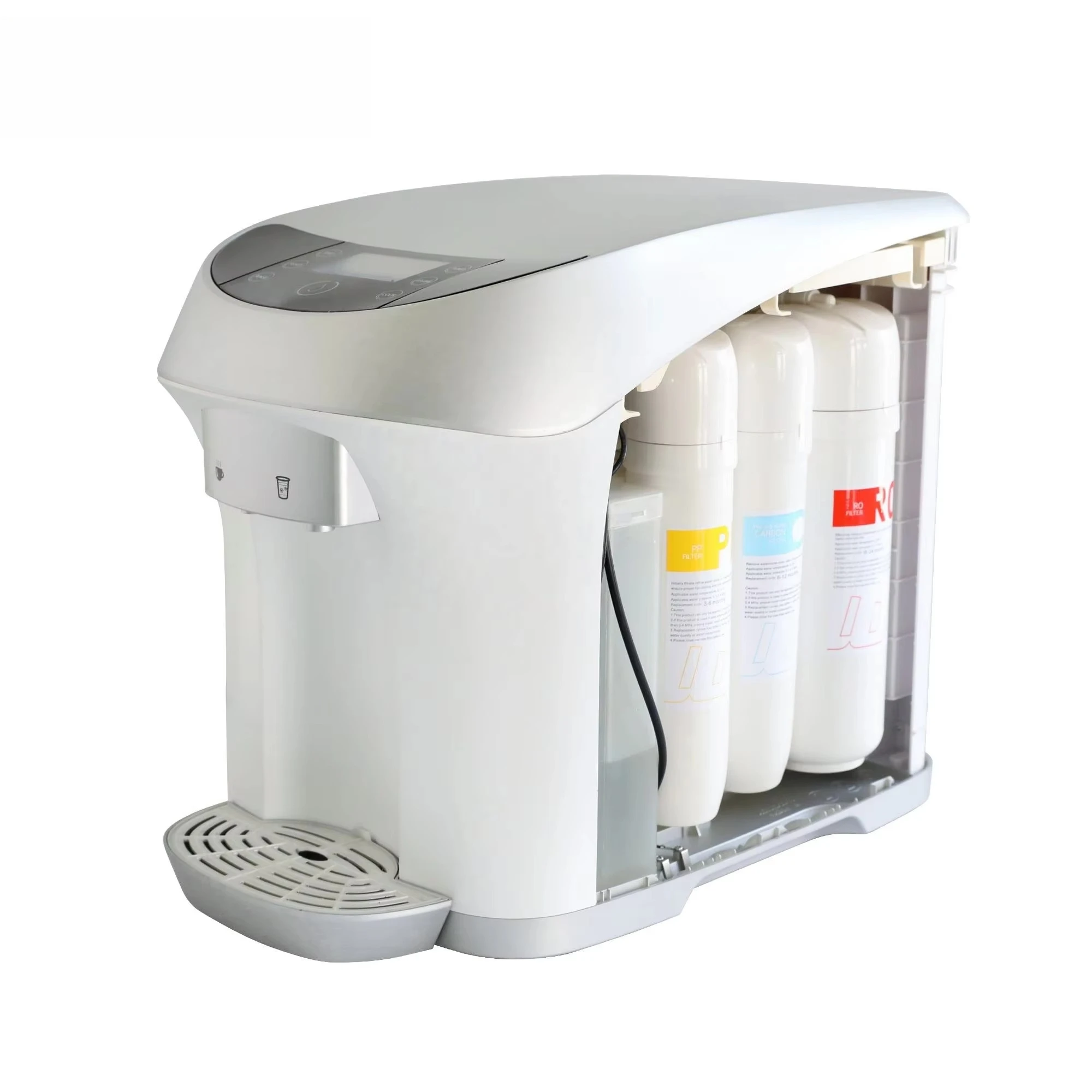 Filterpur OEM ODM 3 Stages Filter Tankless Home Office Use Hot and Cold RO Water Purifier Dispenser
Filterpur OEM ODM 3 Stages Filter Tankless Home Office Use Hot and Cold RO Water Purifier Dispenser
