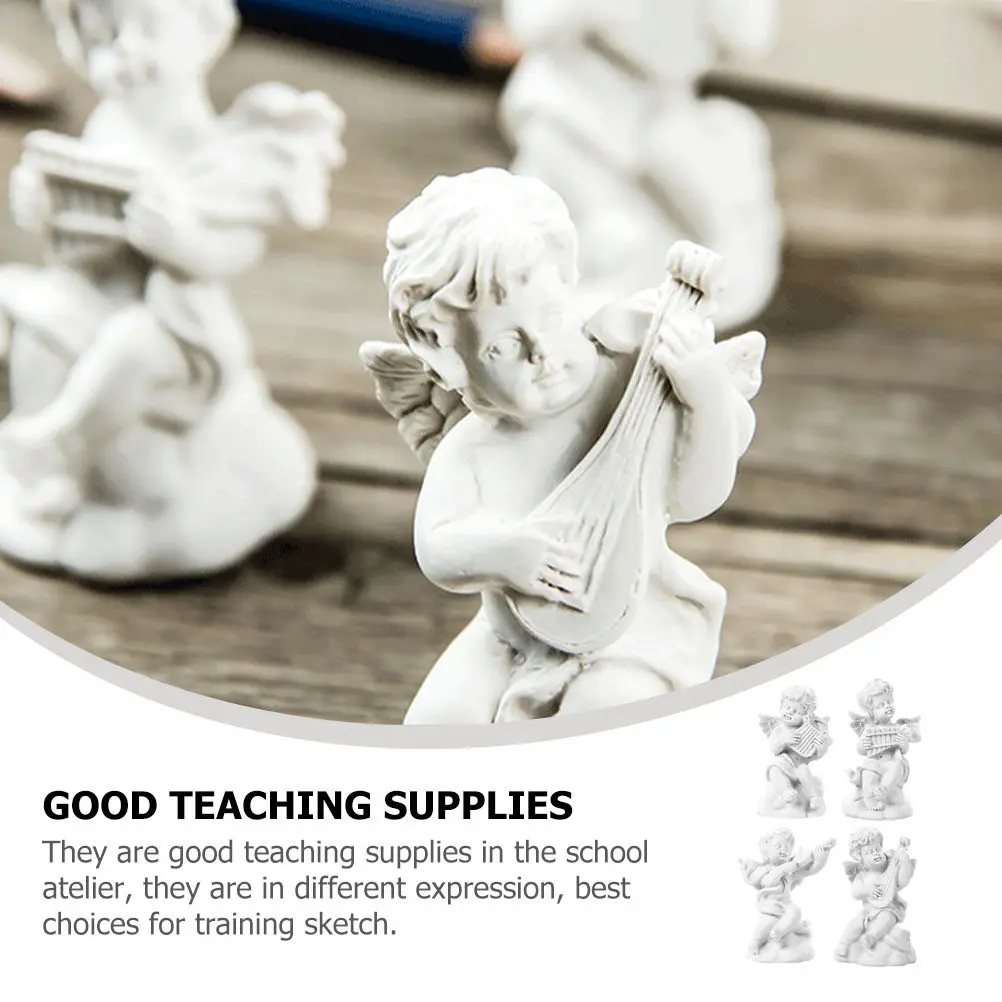 4Pcs Adorable Resin Cupids Ornaments Compact Sketch Models for School Atelier Drawing Practice Home Office Car Table Decorations
4Pcs Adorable Resin Cupids Ornaments Compact Sketch Models for School Atelier Drawing Practice Home Office Car Table Decorations