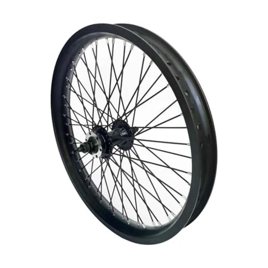 20" x 1.85" Heavy Duty Bicycle Front Wheel Rim 12 Gauge 48 Spokes, Double Wall Aluminum Alloy Bike Front Rim 100mm - Disc Brake
20" x 1.85" Heavy Duty Bicycle Front Wheel Rim 12 Gauge 48 Spokes, Double Wall Aluminum Alloy Bike Front Rim 100mm - Disc Brake