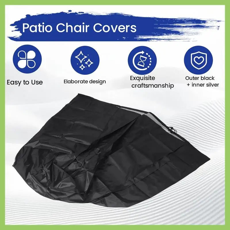 Patio Chair Covers,2 Pack Waterproof Outdoor Lounge Deep Seat Furniture Cover,Single Garden Sofa Chair Cover 27X31x40in
Patio Chair Covers,2 Pack Waterproof Outdoor Lounge Deep Seat Furniture Cover,Single Garden Sofa Chair Cover 27X31x40in