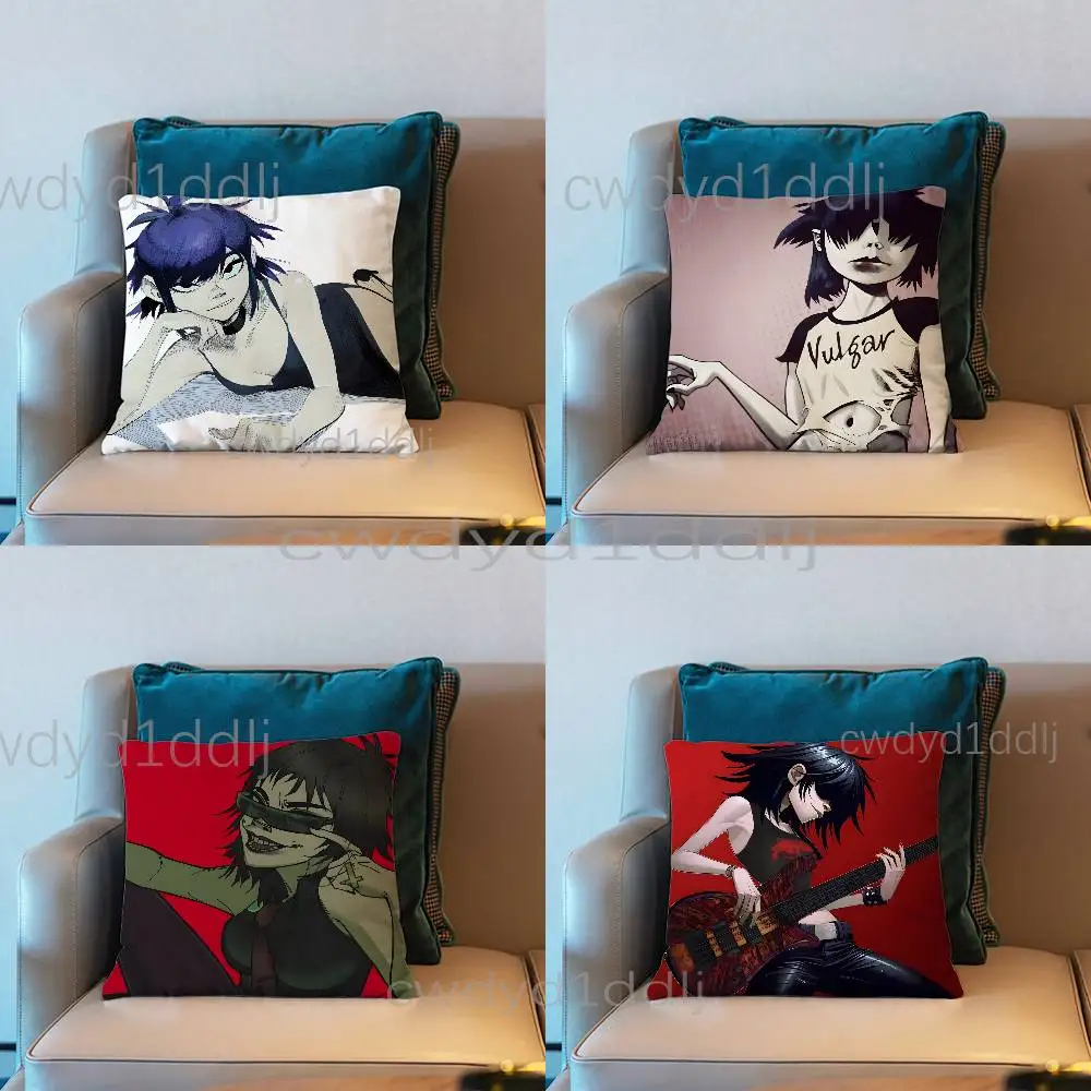 Noodle G-Gorillaz Rock Pillowcases Cute Funny Pillow Case For Wedding Party Home Decor Comfy Pillow Cover
Noodle G-Gorillaz Rock Pillowcases Cute Funny Pillow Case For Wedding Party Home Decor Comfy Pillow Cover