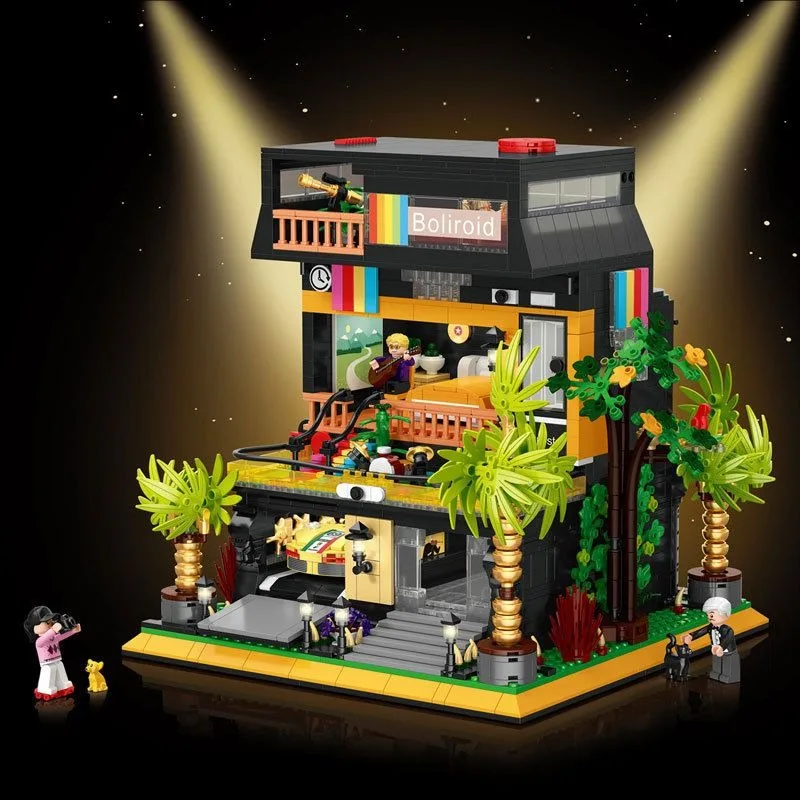 Миниатюрные строительные блоки «Уличная сцена: Вилла кинозвезды» для детей: креативный конструктор, подарки и декоративные украшения
Миниатюрные строительные блоки «Уличная сцена: Вилла кинозвезды» для детей: креативный конструктор, подарки и декоративные украшения