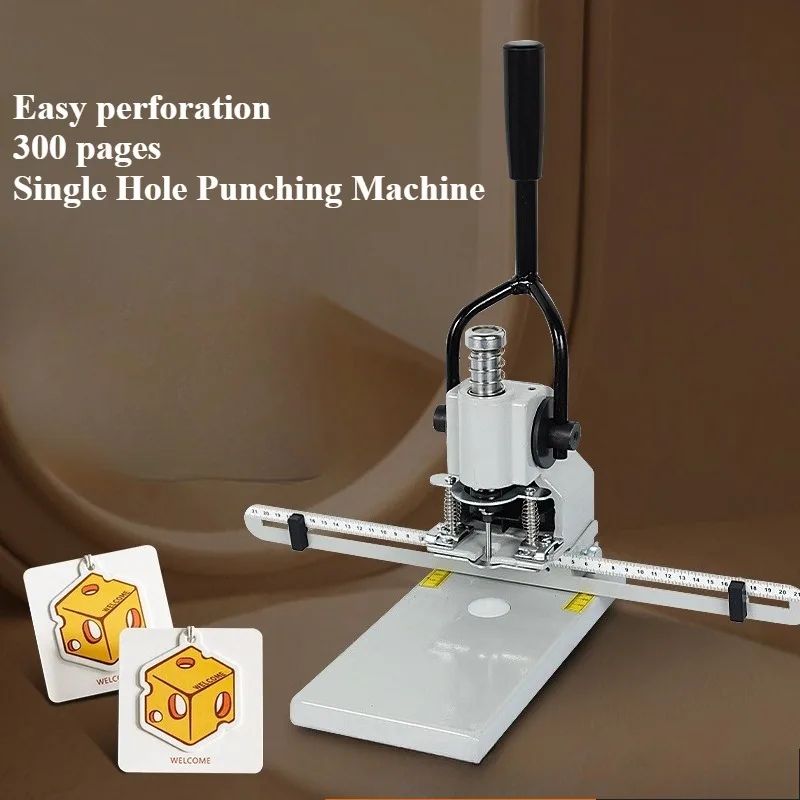 T30YZ Large Table Manual Hole Punching Machine Hanging Tag Paper Bag Drilling Voucher Labor-saving Drilling Machine
T30YZ Large Table Manual Hole Punching Machine Hanging Tag Paper Bag Drilling Voucher Labor-saving Drilling Machine