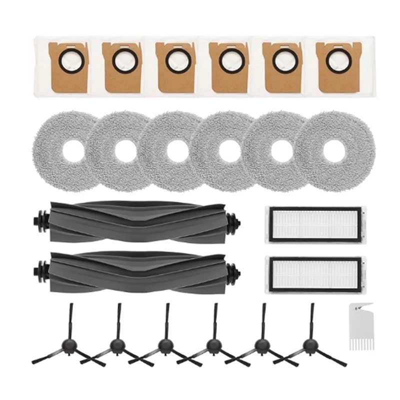 X17A 2025 NEW-Accessory Set For Dreame L10 Ultra /L10S Ultra Robot Vacuum Cleaner,Accessories With Main Brushes,HEPA Filters,Dus
X17A 2025 NEW-Accessory Set For Dreame L10 Ultra /L10S Ultra Robot Vacuum Cleaner,Accessories With Main Brushes,HEPA Filters,Dus