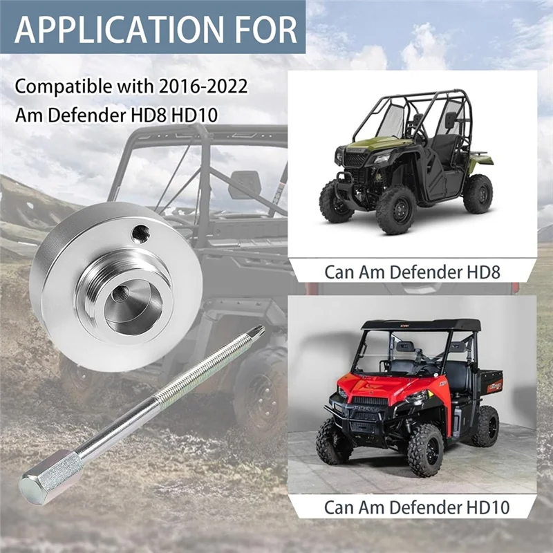 Инструмент для снятия ремня сцепления для Can Am Defender HD8 HD10 2016-2022, замена 708200686 529000072-X67A 
Инструмент для снятия ремня сцепления для Can Am Defender HD8 HD10 2016-2022, замена 708200686 529000072-X67A