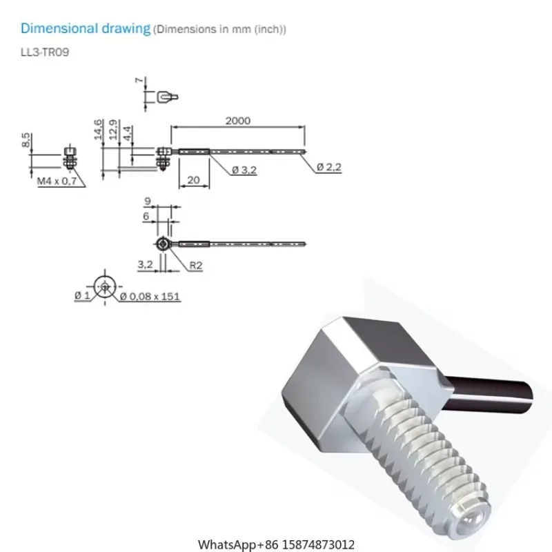 Best Selling Original sick Fiber-optic sensors and optic fibers optic sensorsLL3-TR09
Best Selling Original sick Fiber-optic sensors and optic fibers optic sensorsLL3-TR09