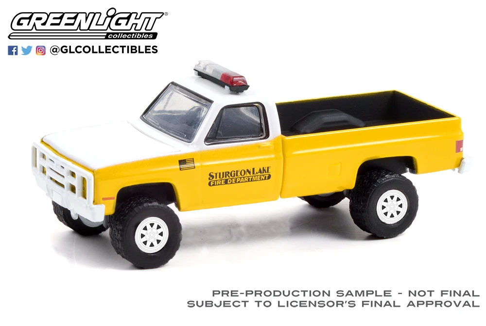1:64 1987 Chevrolet M1008 4x4 Sturgeon Lake Minnesota State Fire Department Усовершенствованная модель автомобиля Коллекционные предметы
1:64 1987 Chevrolet M1008 4x4 Sturgeon Lake Minnesota State Fire Department Усовершенствованная модель автомобиля Коллекционные предметы