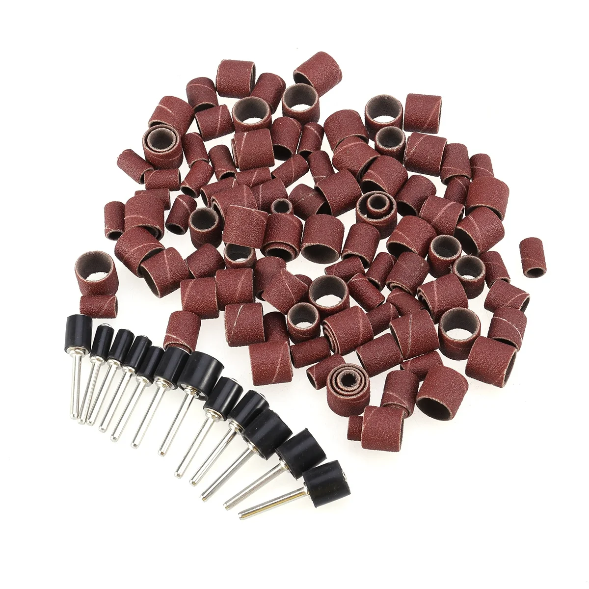 132pcs Sanding Drum Bands Nail Manicure Carving Cuticle Remover Woodworking Tools Smoothing Curved Edges
132pcs Sanding Drum Bands Nail Manicure Carving Cuticle Remover Woodworking Tools Smoothing Curved Edges