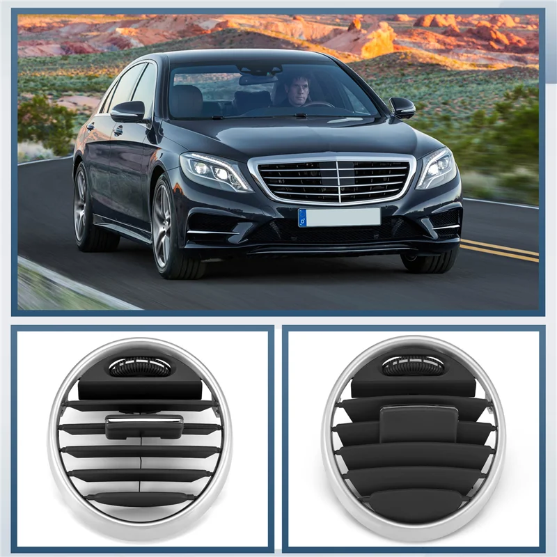 AA-Left+Right Dash AC Air Vent Grill 1648301954 1648302154 For Mercedes-Benz GL ML X164 Air Outlet Decorative Frame
AA-Left+Right Dash AC Air Vent Grill 1648301954 1648302154 For Mercedes-Benz GL ML X164 Air Outlet Decorative Frame