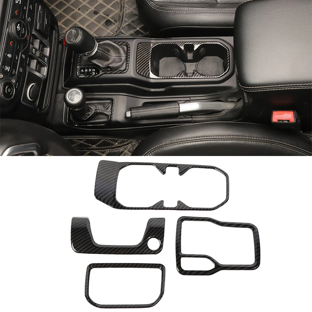 4WD Gear Shift Cup Holder Decorate Cover Trim for Jeep Wrangler JL Gladiator JT 2018 2019 2020 2021 2022 2023 Car Accessory ABS
4WD Gear Shift Cup Holder Decorate Cover Trim for Jeep Wrangler JL Gladiator JT 2018 2019 2020 2021 2022 2023 Car Accessory ABS