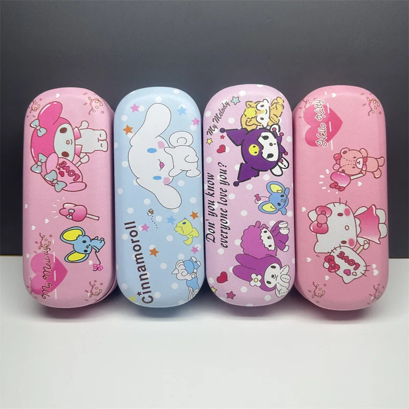 Sanrio Hello Kitty Glasses Storage Box New Cartoon Kuromi Glasses Case Anime Kawaii Cute Creative Travel Portable Girls
Sanrio Hello Kitty Glasses Storage Box New Cartoon Kuromi Glasses Case Anime Kawaii Cute Creative Travel Portable Girls