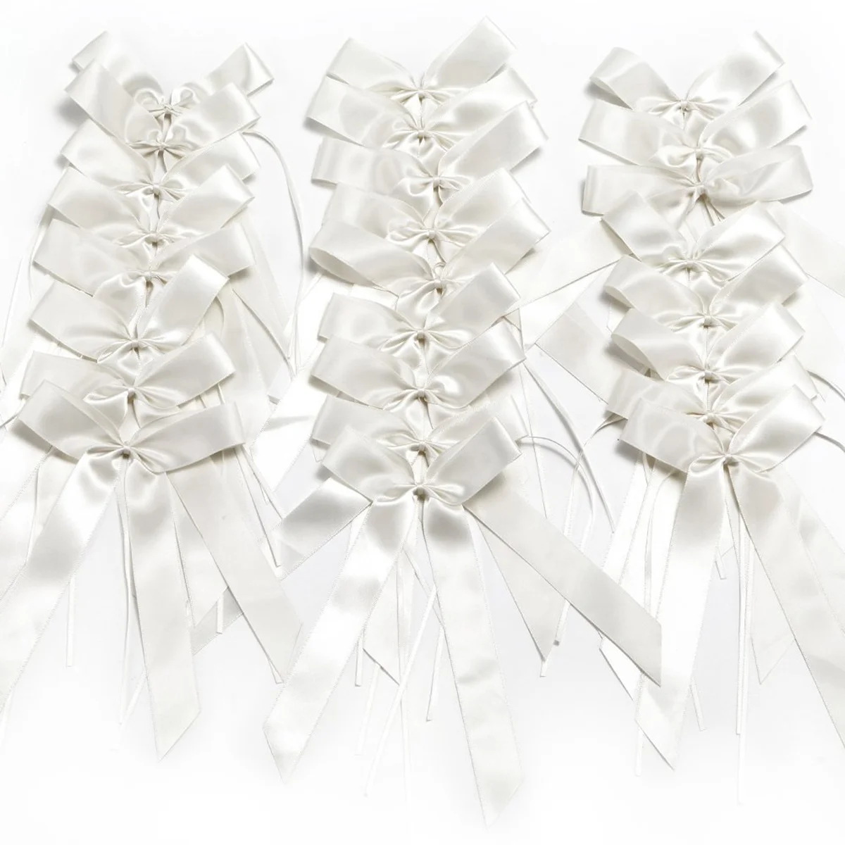 25Pcs Butterfly Knot Ribbon Decorations White Elegant Wedding Car Bows for Gift Hampers Party Room Bouquets Celebration
25Pcs Butterfly Knot Ribbon Decorations White Elegant Wedding Car Bows for Gift Hampers Party Room Bouquets Celebration