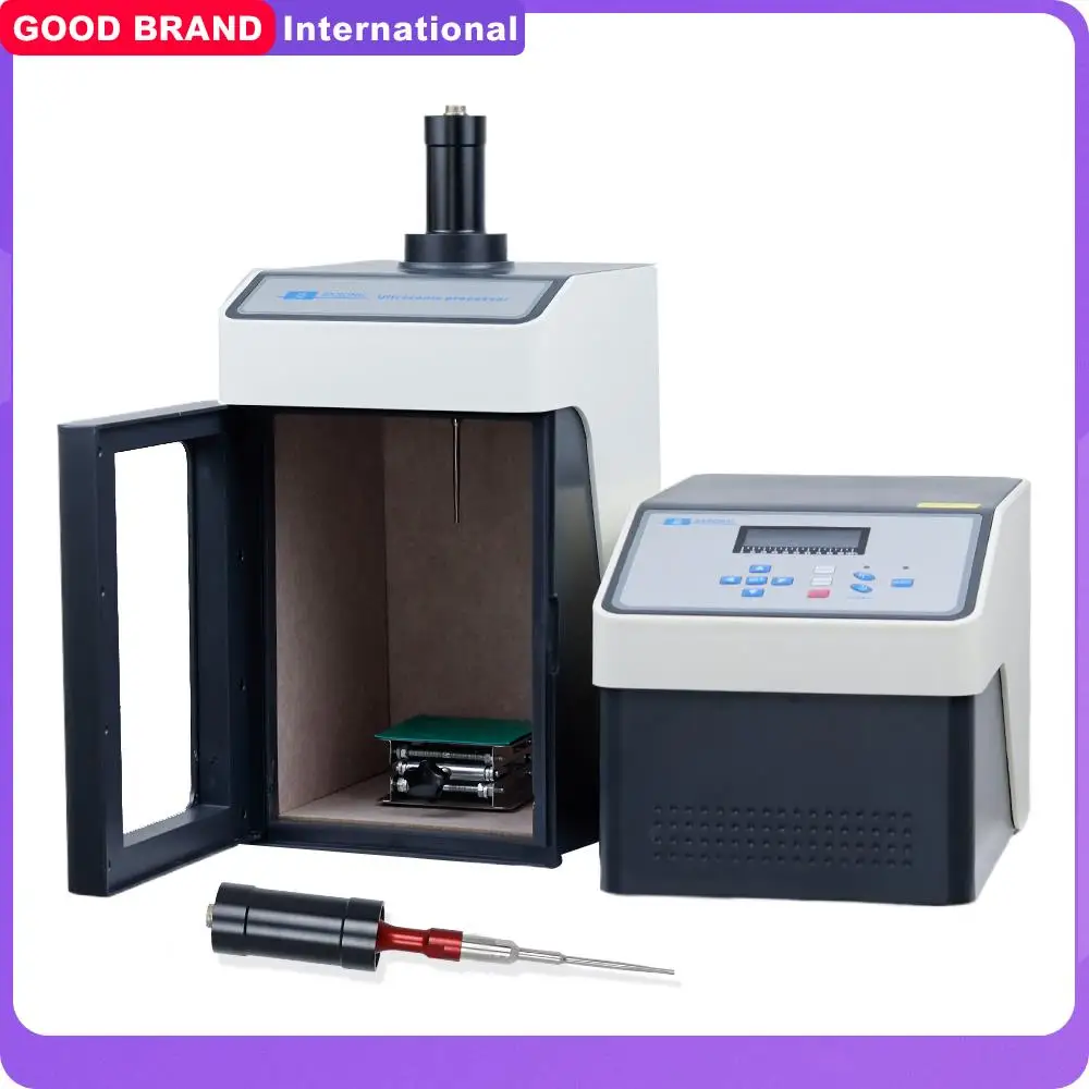 150 W Ultrasonic Homogenizer Sonicator Processor Ultrasonicator Cell Disruptor Mixer CE ISO 20KHZ 2ml-100ml
150 W Ultrasonic Homogenizer Sonicator Processor Ultrasonicator Cell Disruptor Mixer CE ISO 20KHZ 2ml-100ml