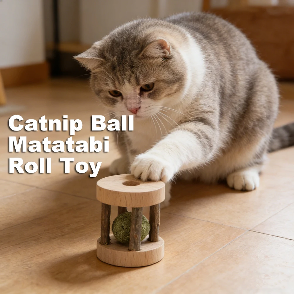 Bioline Cat Toy Catnip Ball for Cats Catnip Matatbi Roll Toys for Indoor Cats Kitten Infused Cat Toy Supplies Interactive Play
Bioline Cat Toy Catnip Ball for Cats Catnip Matatbi Roll Toys for Indoor Cats Kitten Infused Cat Toy Supplies Interactive Play