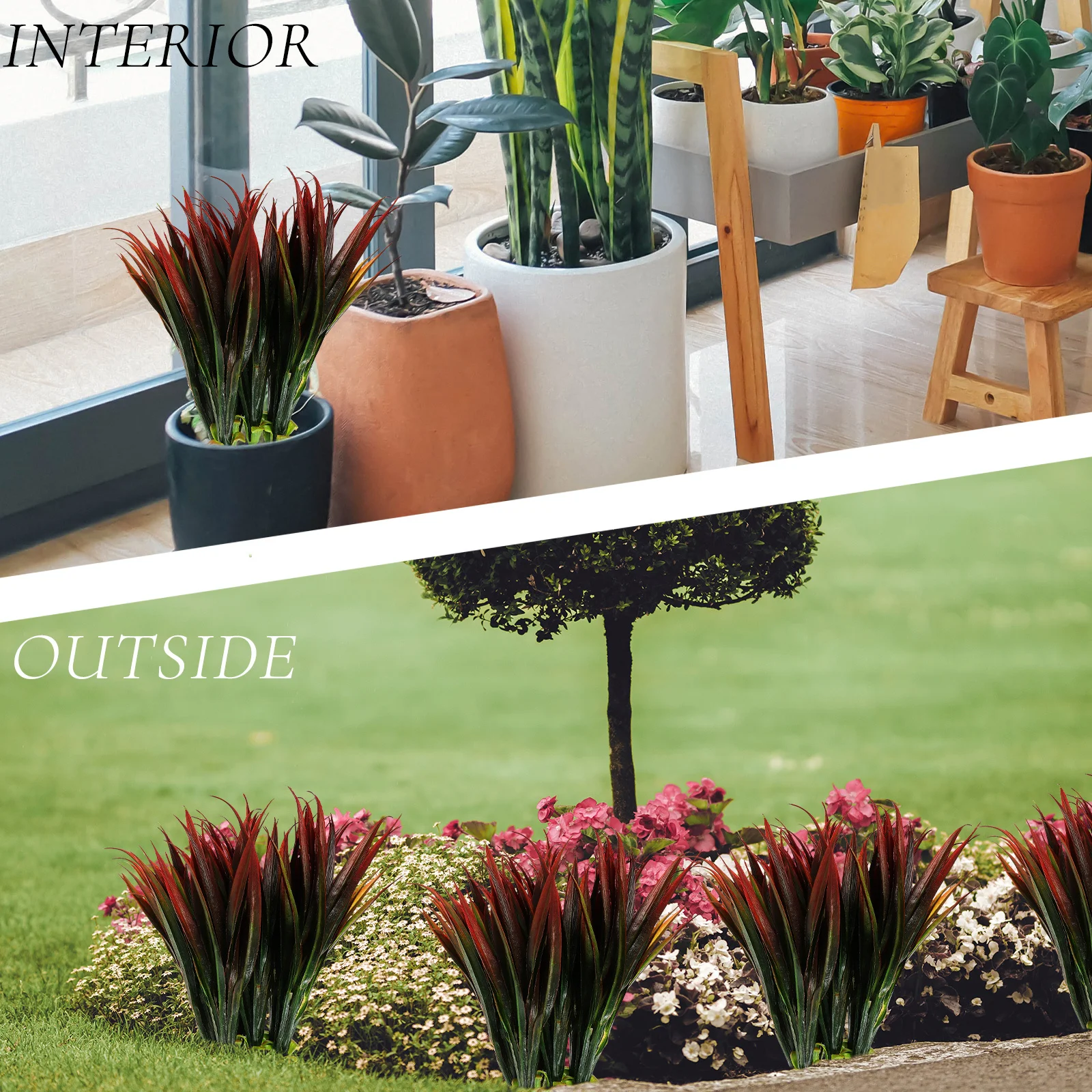 6 Pcs Fake Plants for outside Grass Outdoor Ornaments Artificial Greenery Outdoors
6 Pcs Fake Plants for outside Grass Outdoor Ornaments Artificial Greenery Outdoors