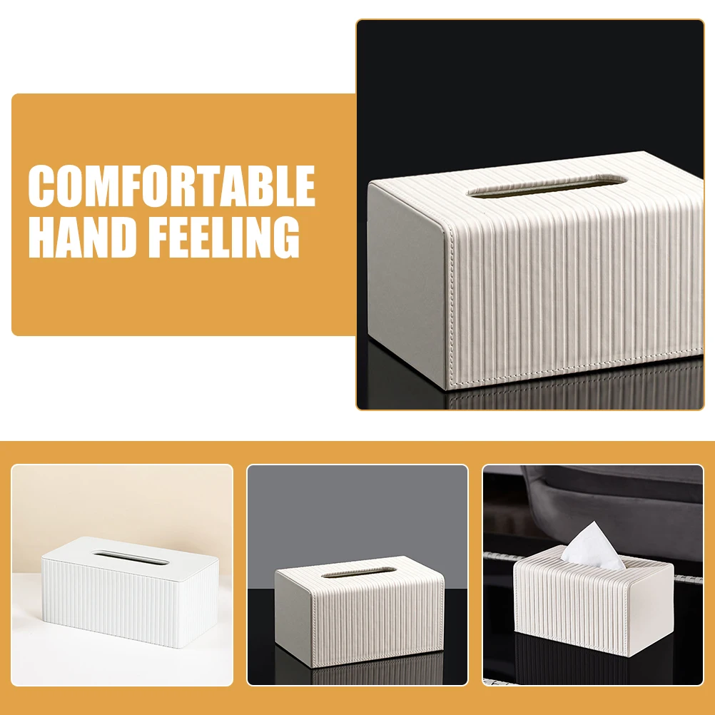 Simple Tissue Box Holder Rectangular Design Napkin Storage Case for Home Office Car Decorative Room Rectangle Dispenser
Simple Tissue Box Holder Rectangular Design Napkin Storage Case for Home Office Car Decorative Room Rectangle Dispenser