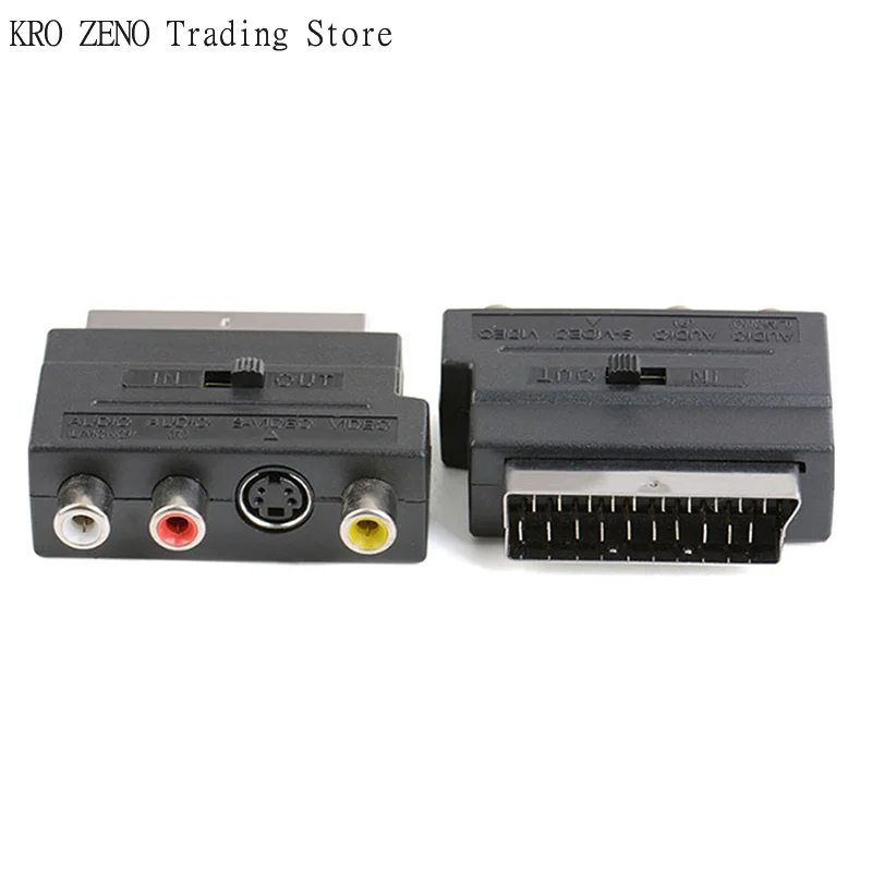 21Pin Scart Adaptor AV Block To Phono Composite S-Video With In/Out Switch Scart Adaptor AV Block✨
21Pin Scart Adaptor AV Block To Phono Composite S-Video With In/Out Switch Scart Adaptor AV Block✨