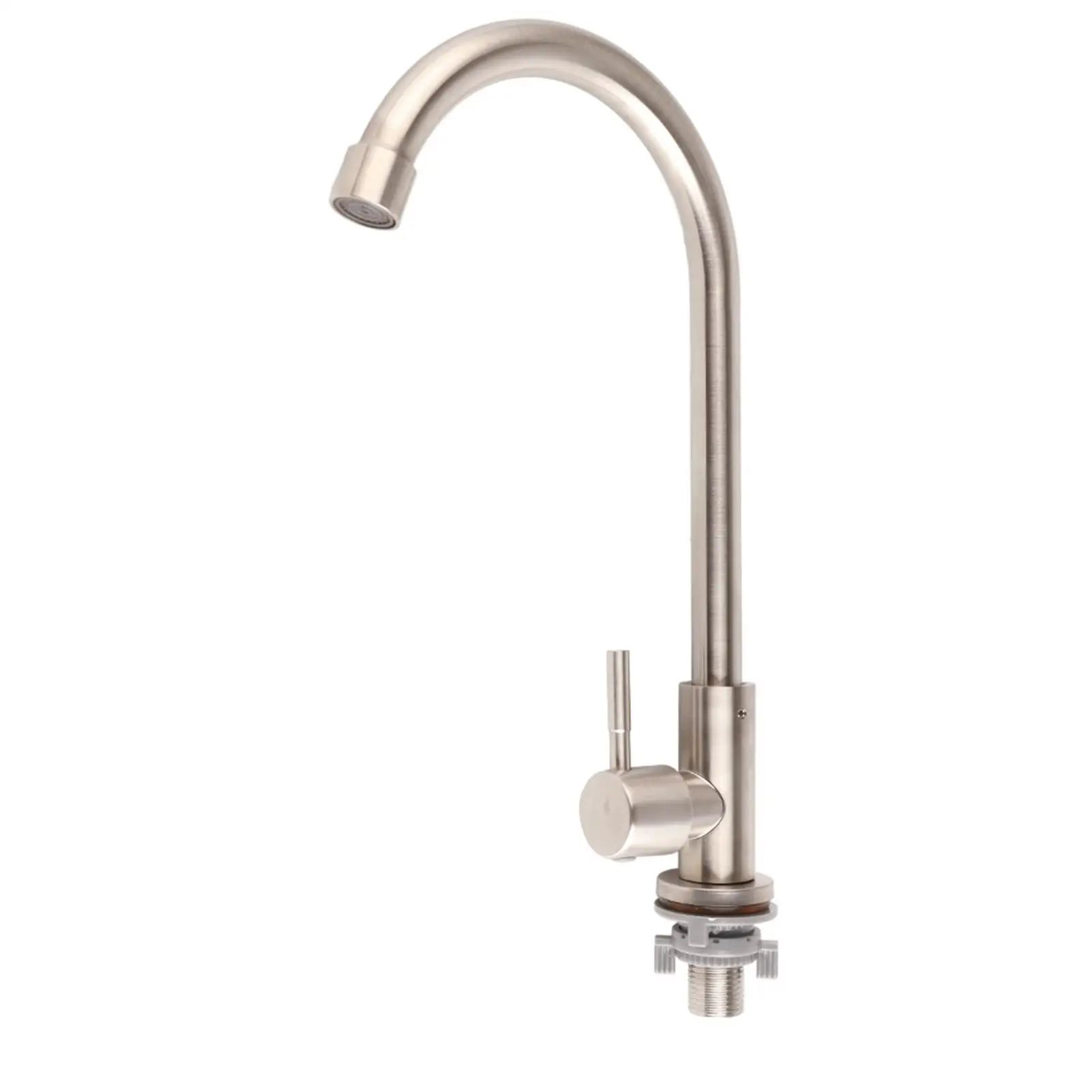 360 Degree Rotation Bathroom Sink Mixer Tap Deck Mounted Single Cold Kitchen Faucet
360 Degree Rotation Bathroom Sink Mixer Tap Deck Mounted Single Cold Kitchen Faucet