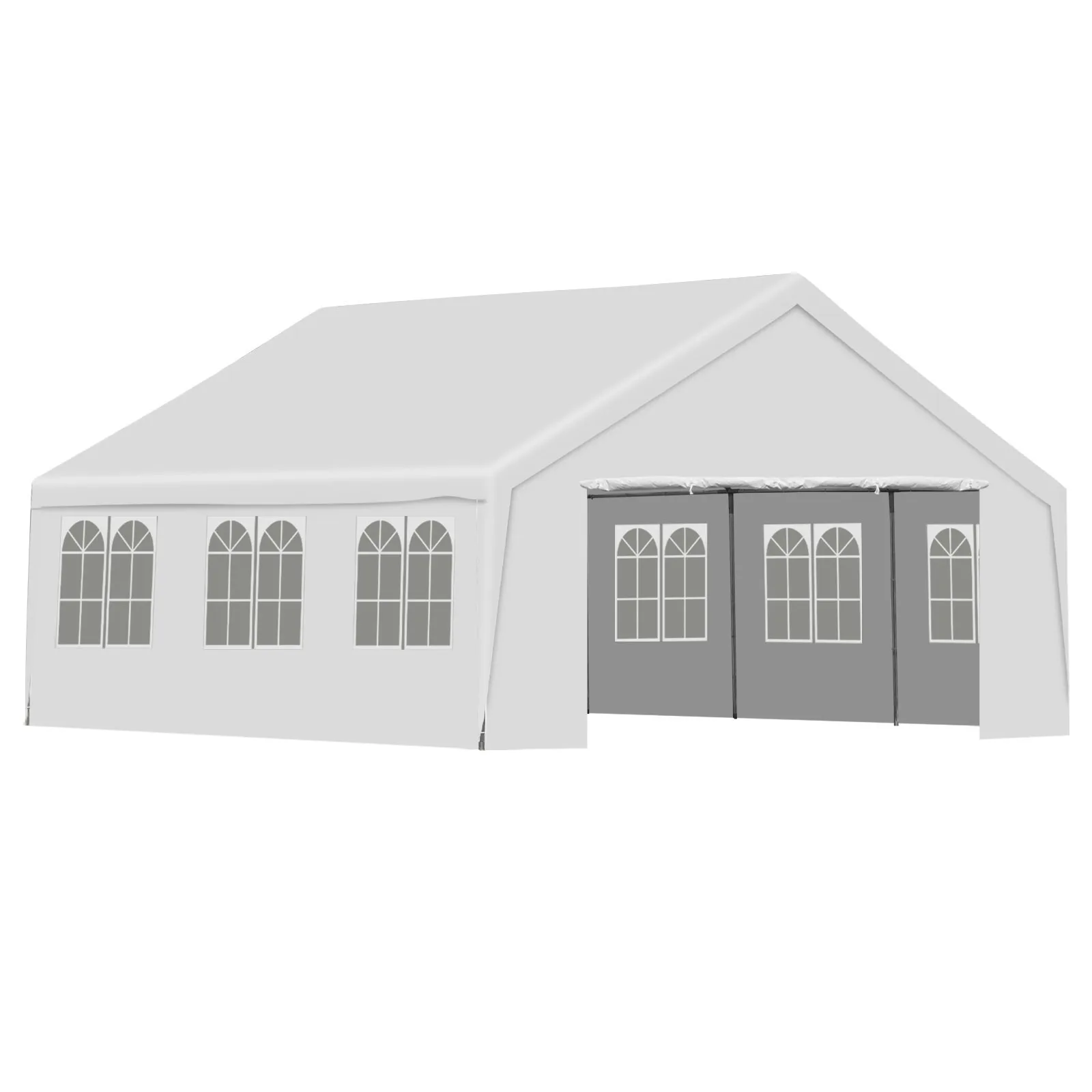 20'x20' Outdoor Party Tent Heavy Duty Wedding Canopy Gazebo Waterproof
20'x20' Outdoor Party Tent Heavy Duty Wedding Canopy Gazebo Waterproof