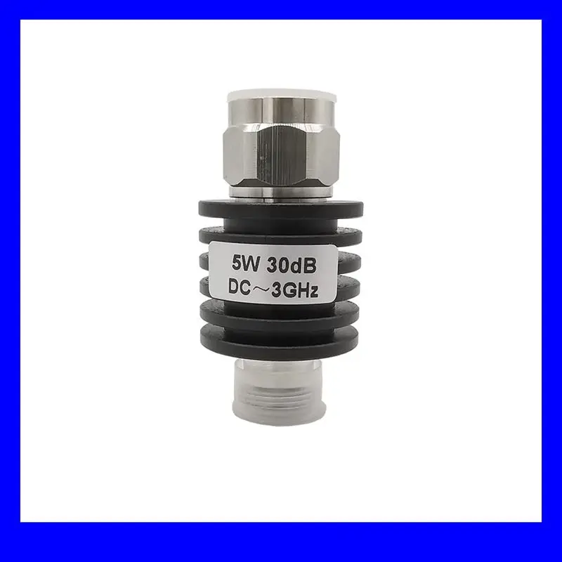 5W N Type Attenuator DC-3Ghz/4Ghz 1/2/3/5/6/10/15/20/30db/40/db N Male to Female RF coaxial Power plug Male to jack Female 50ohm
5W N Type Attenuator DC-3Ghz/4Ghz 1/2/3/5/6/10/15/20/30db/40/db N Male to Female RF coaxial Power plug Male to jack Female 50ohm